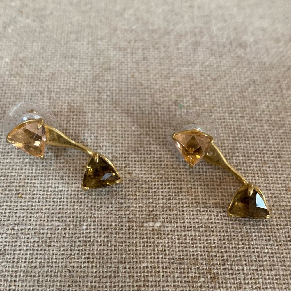 Stella & Dot 2 in one earrings